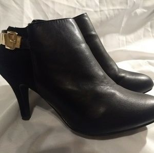 CATO Black High Heel Ankle Boots